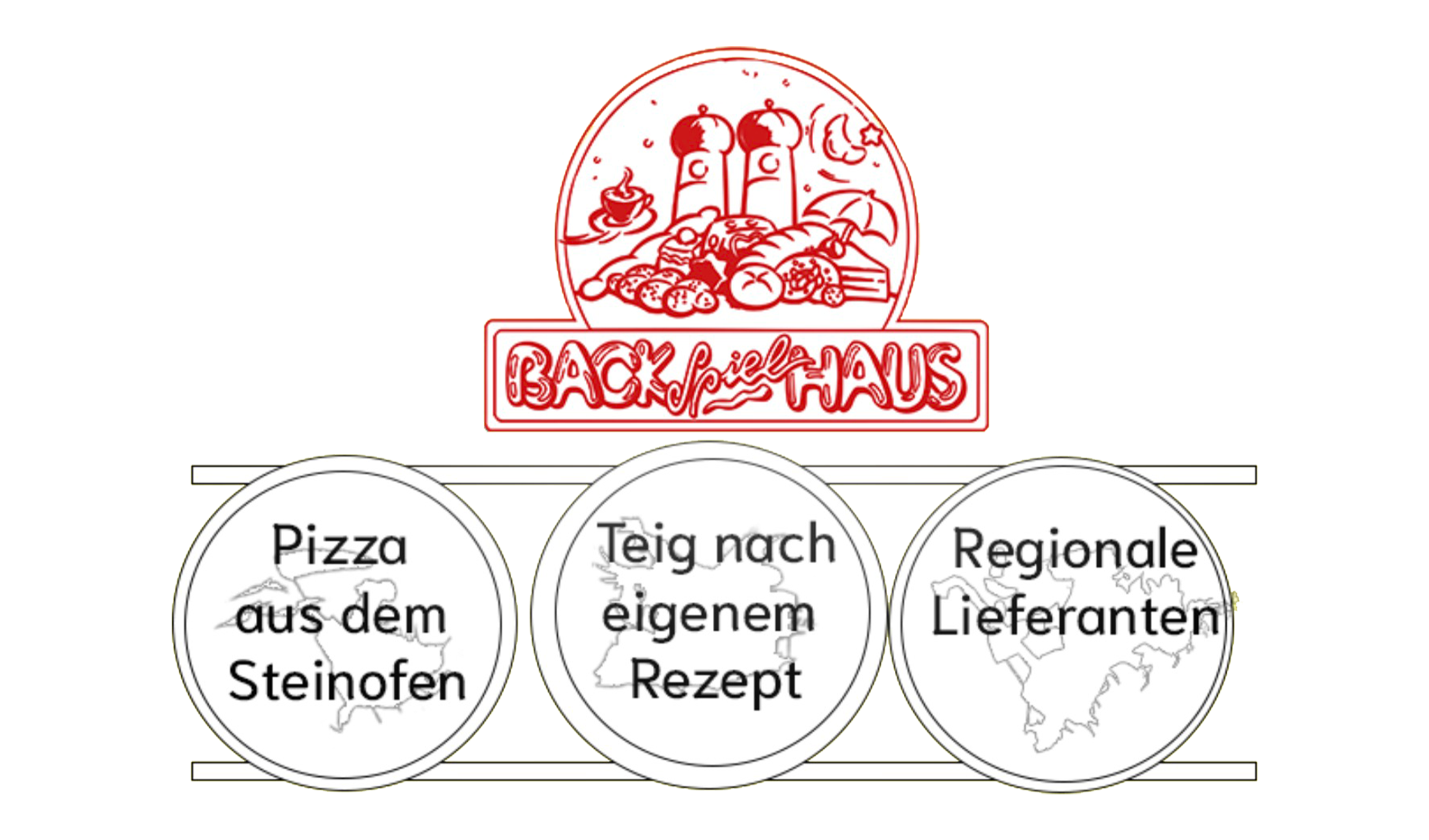 Pizza aus Steinofen